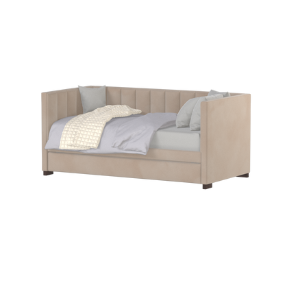 Capella Daybed with Sculpted Style and Built-In Versatility