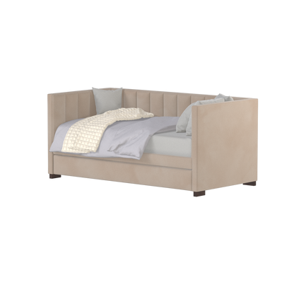 Capella Daybed with Sculpted Style and Built-In Versatility