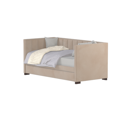 Capella Daybed with Sculpted Style and Built-In Versatility