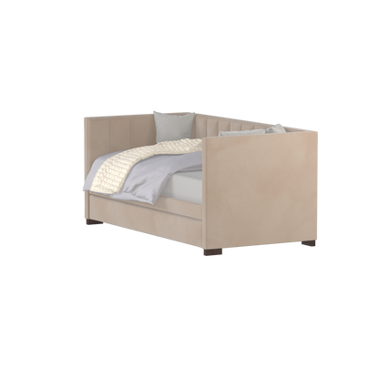 Capella Daybed with Sculpted Style and Built-In Versatility