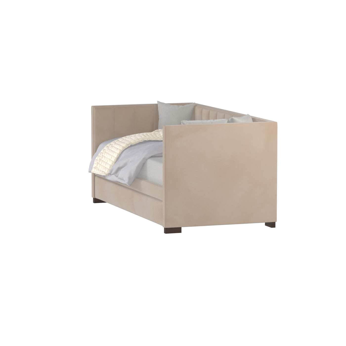 Capella Daybed with Sculpted Style and Built-In Versatility