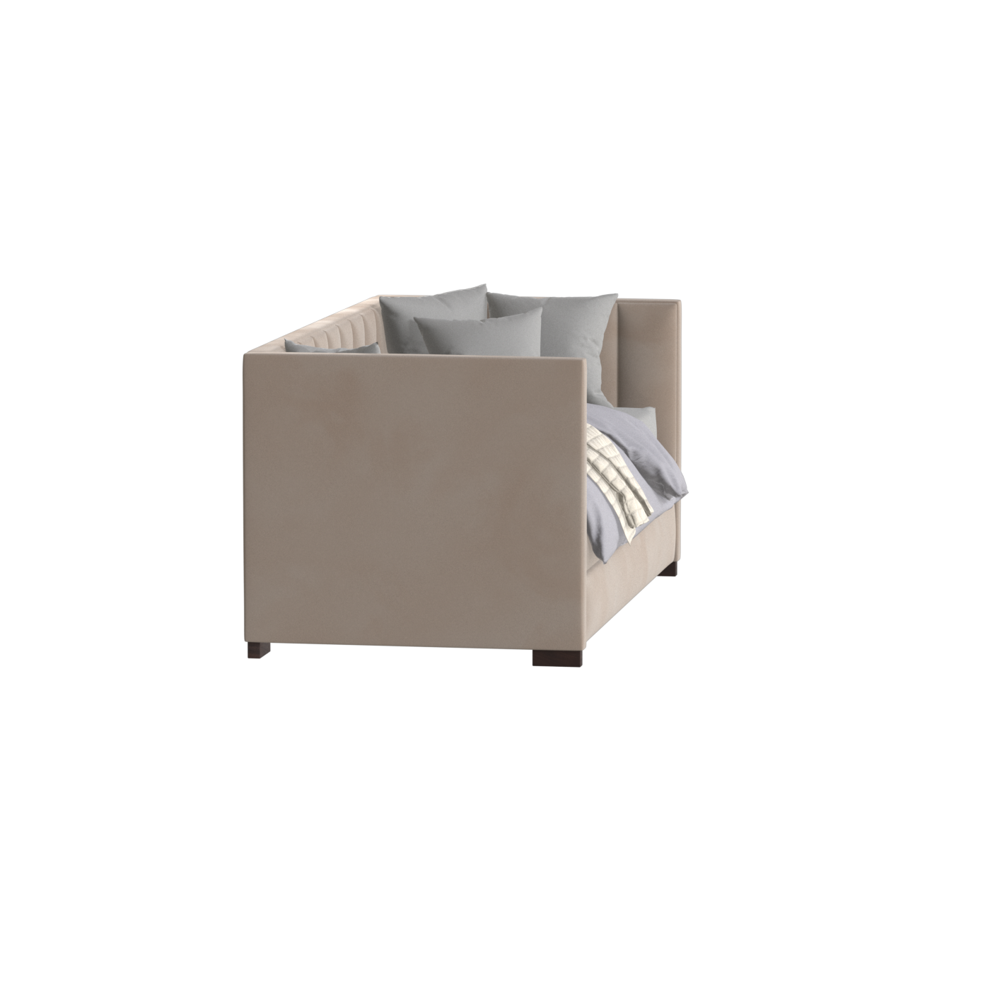 Capella Daybed with Sculpted Style and Built-In Versatility