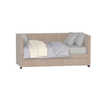 Capella Daybed with Sculpted Style and Built-In Versatility