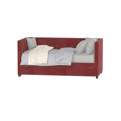 Capella Daybed with Sculpted Style and Built-In Versatility