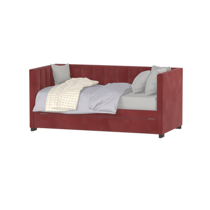 Capella Daybed with Sculpted Style and Built-In Versatility