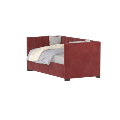 Capella Daybed with Sculpted Style and Built-In Versatility