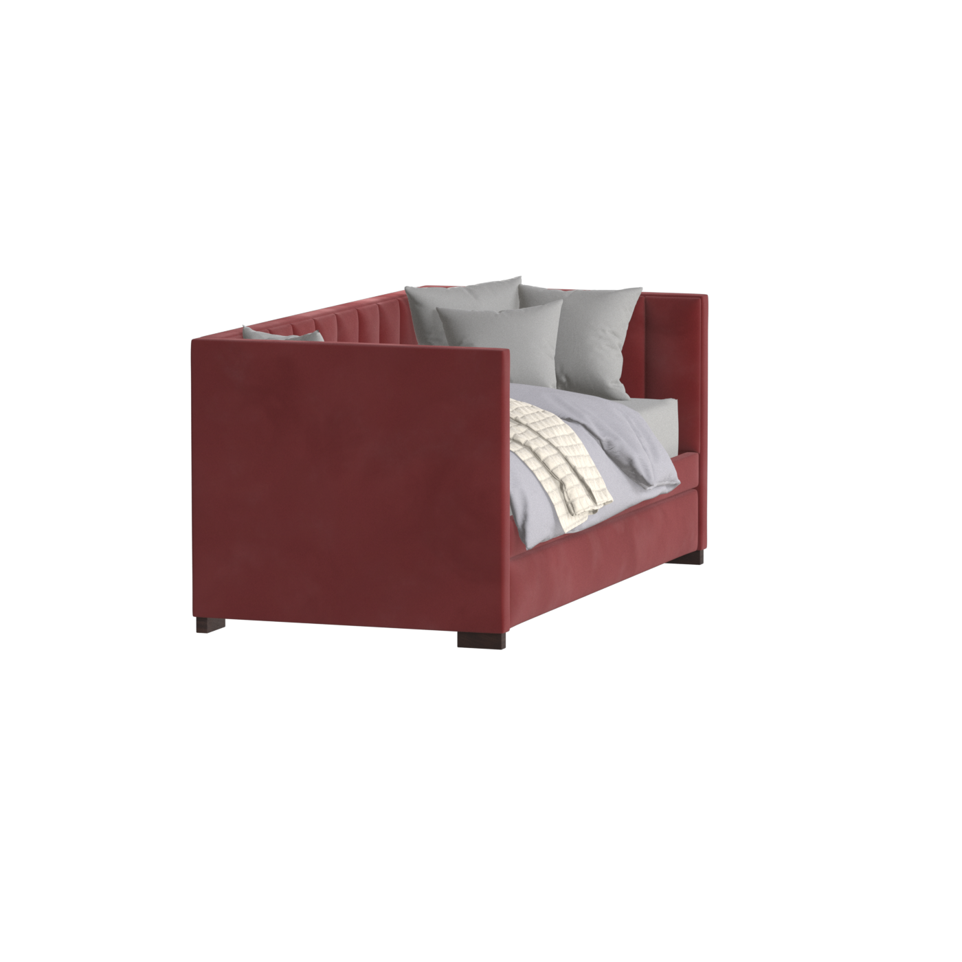 Capella Daybed with Sculpted Style and Built-In Versatility