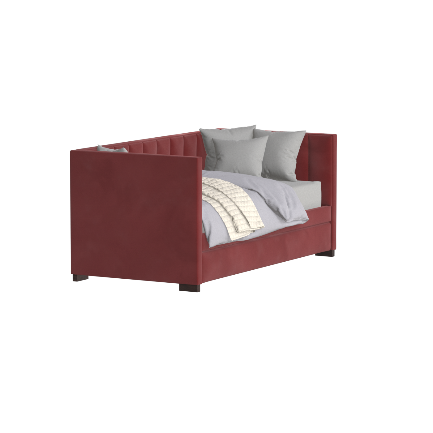 Capella Daybed with Sculpted Style and Built-In Versatility