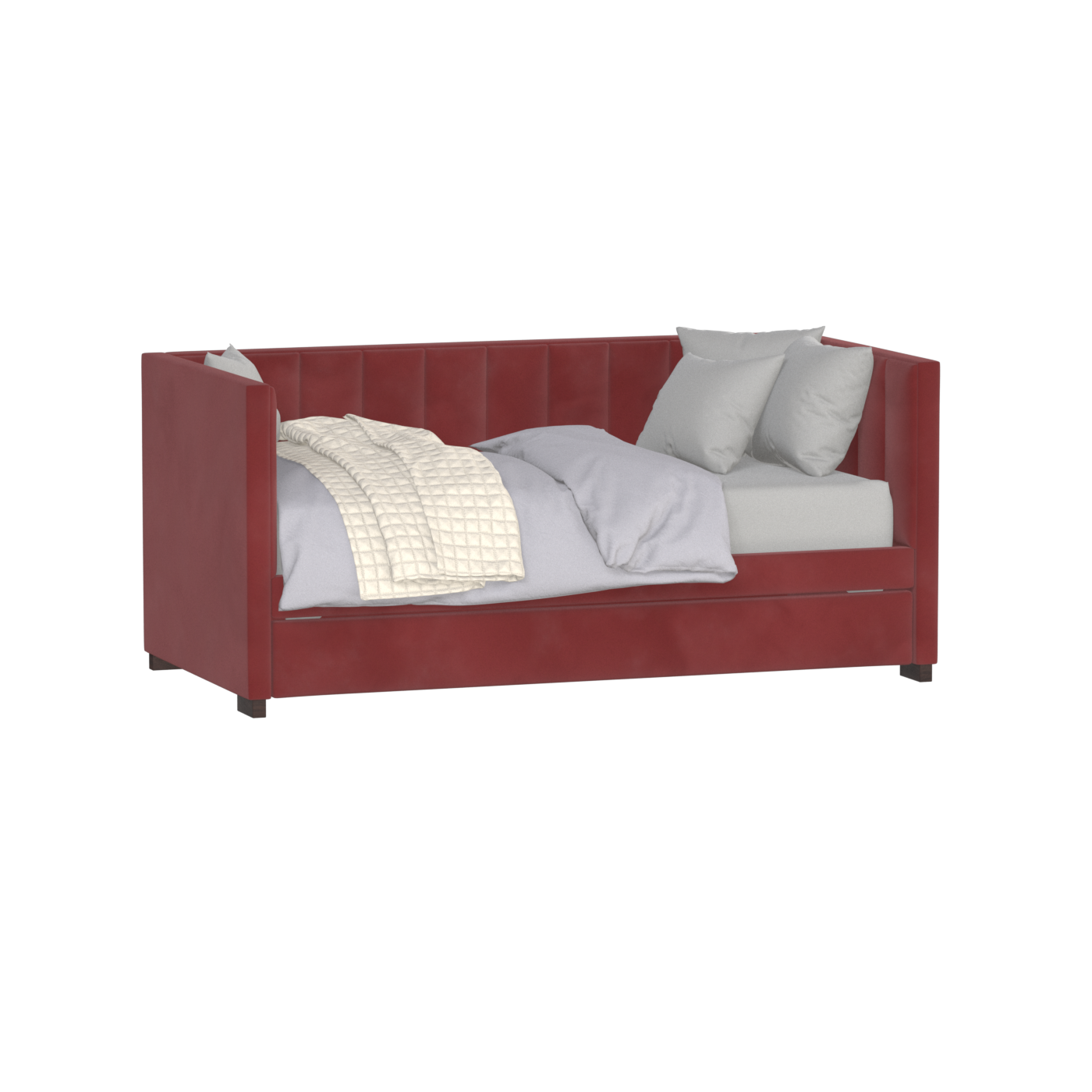 Capella Daybed with Sculpted Style and Built-In Versatility