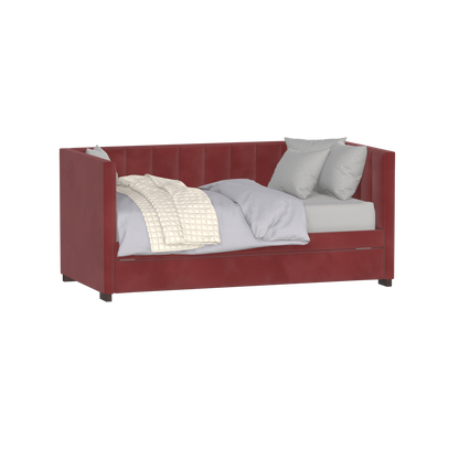Capella Daybed with Sculpted Style and Built-In Versatility