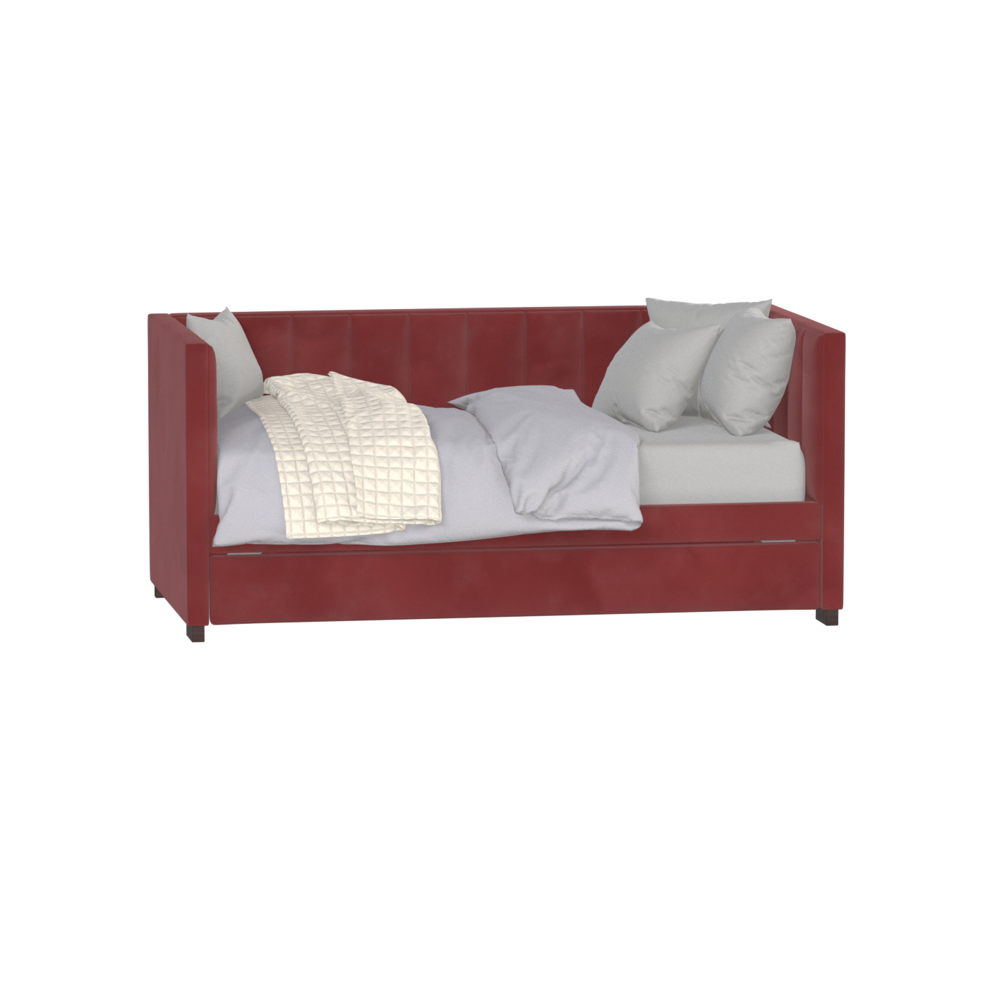 Capella Daybed with Sculpted Style and Built-In Versatility
