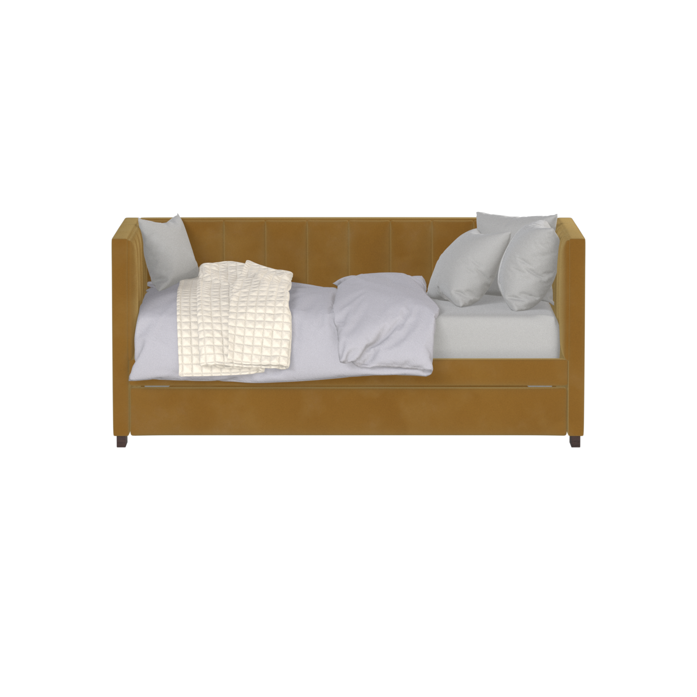 Capella Daybed with Sculpted Style and Built-In Versatility