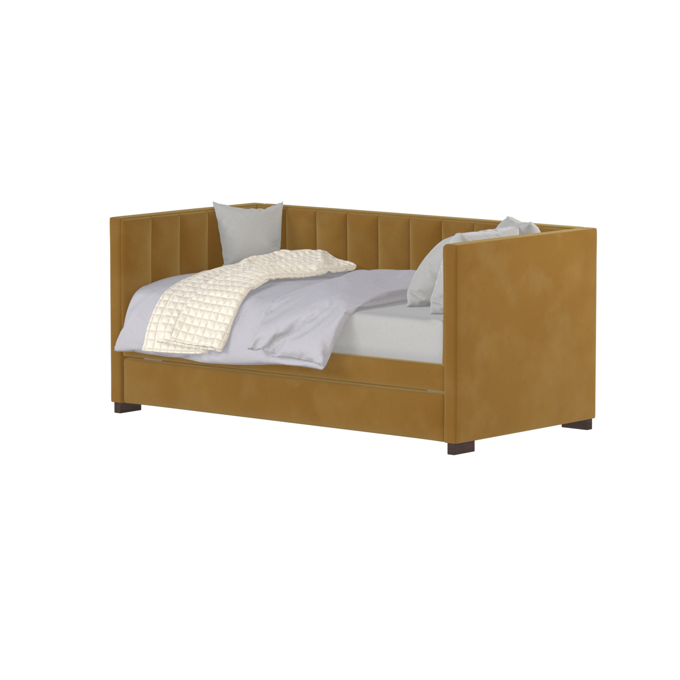 Capella Daybed with Sculpted Style and Built-In Versatility