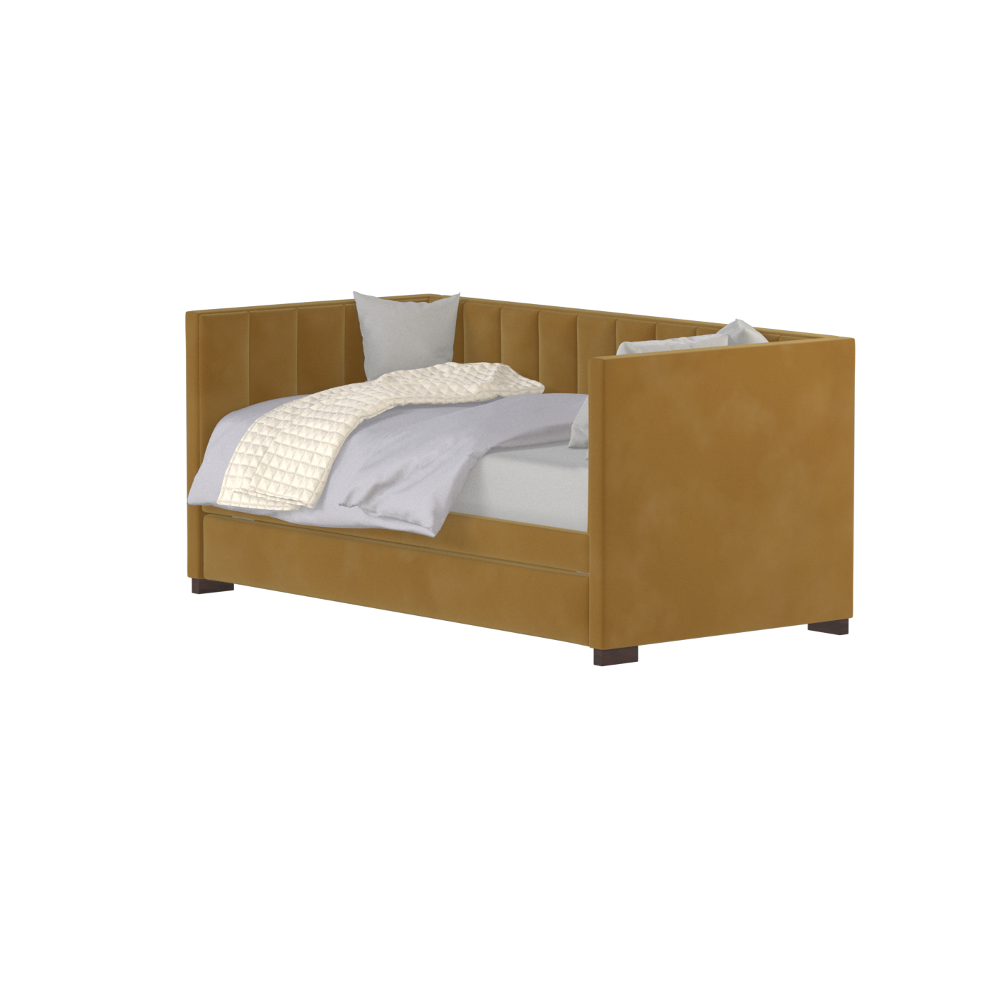 Capella Daybed with Sculpted Style and Built-In Versatility