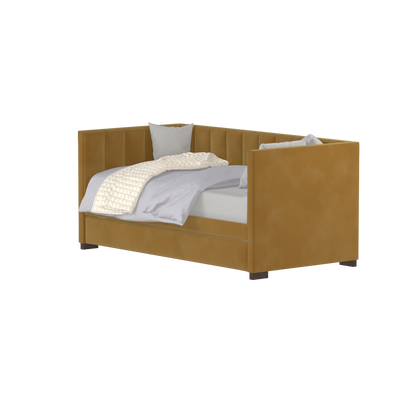 Capella Daybed with Sculpted Style and Built-In Versatility