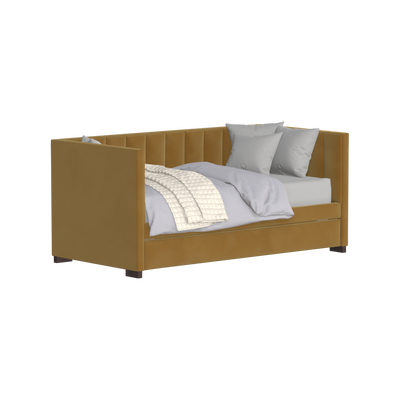 Capella Daybed with Sculpted Style and Built-In Versatility