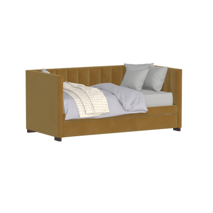 Capella Daybed with Sculpted Style and Built-In Versatility