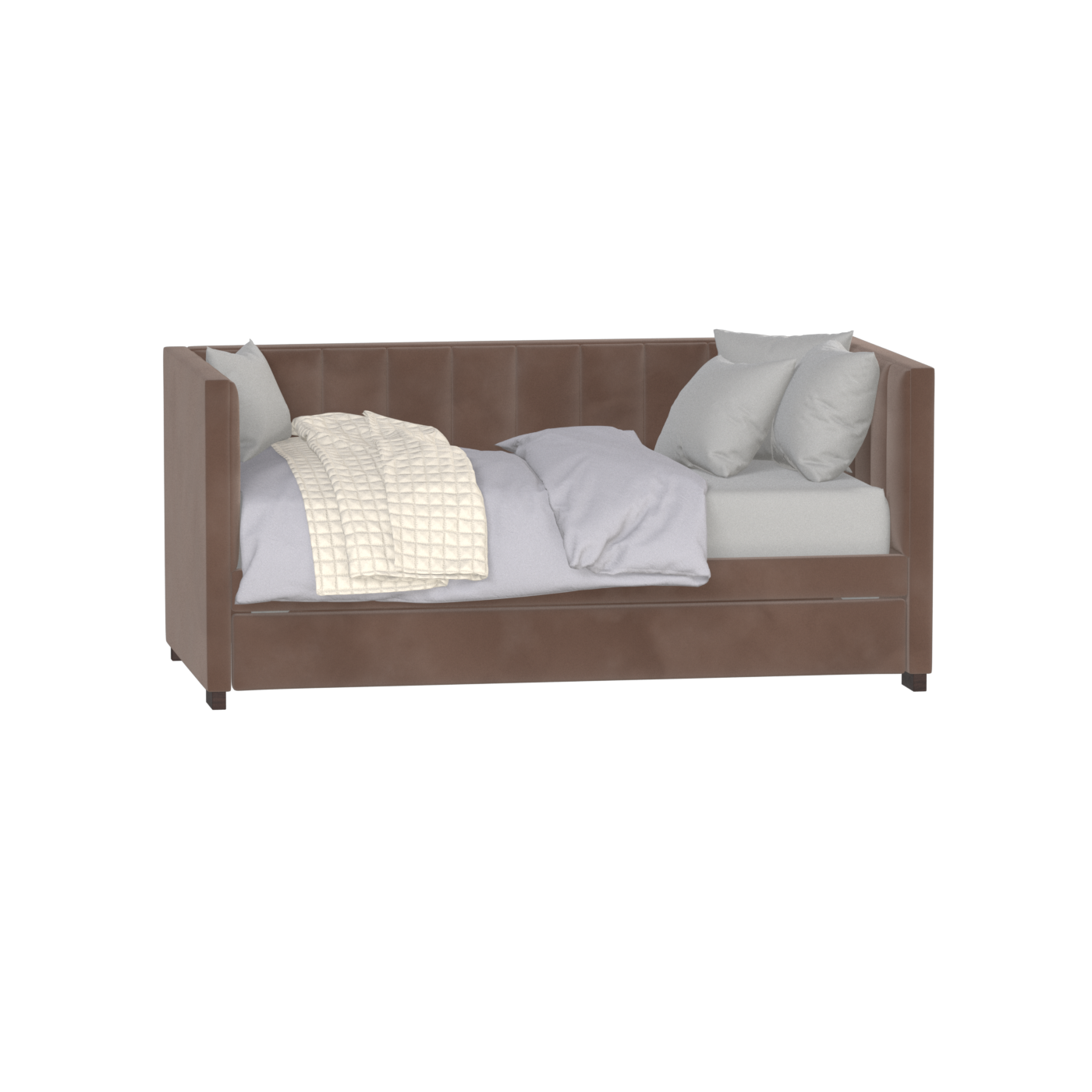 Capella Daybed with Sculpted Style and Built-In Versatility
