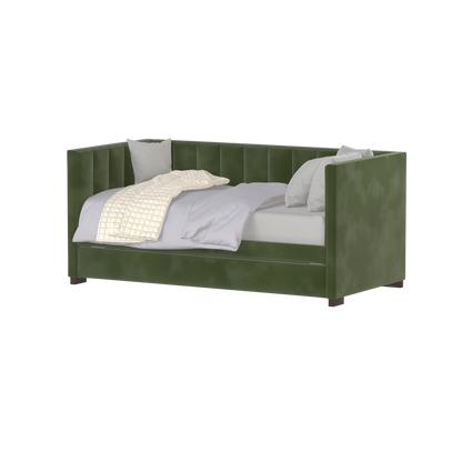 Capella Daybed with Sculpted Style and Built-In Versatility