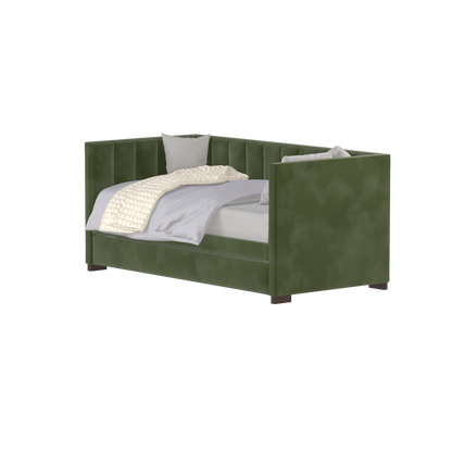 Capella Daybed with Sculpted Style and Built-In Versatility