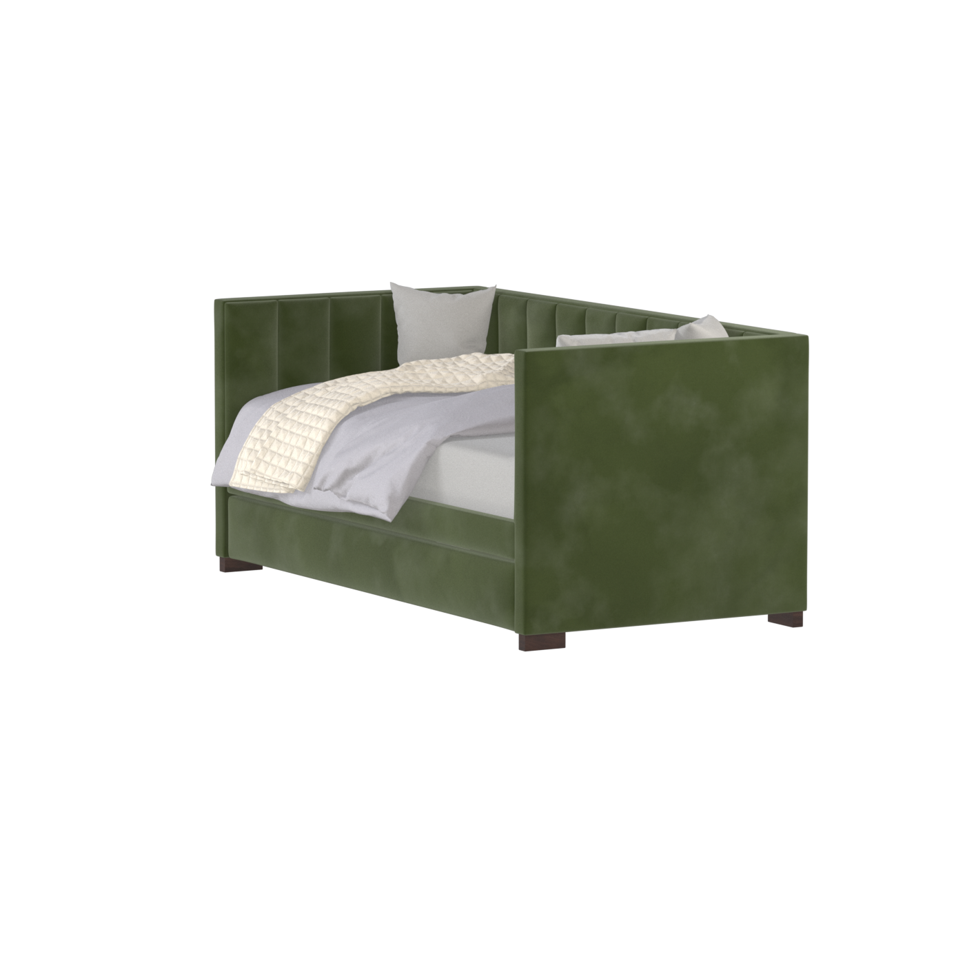 Capella Daybed with Sculpted Style and Built-In Versatility