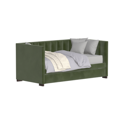 Capella Daybed with Sculpted Style and Built-In Versatility
