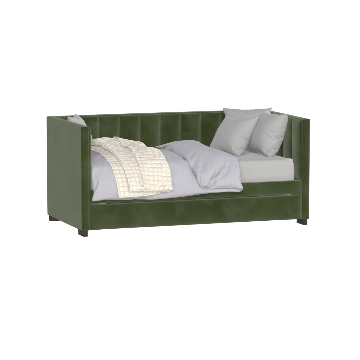 Capella Daybed with Sculpted Style and Built-In Versatility