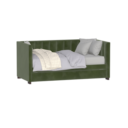 Capella Daybed with Sculpted Style and Built-In Versatility