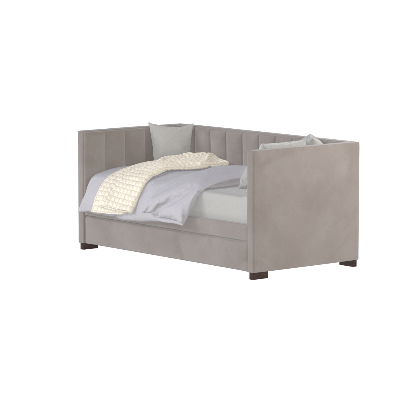 Capella Daybed with Sculpted Style and Built-In Versatility