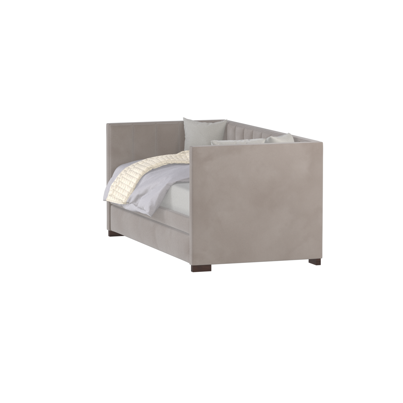 Capella Daybed with Sculpted Style and Built-In Versatility