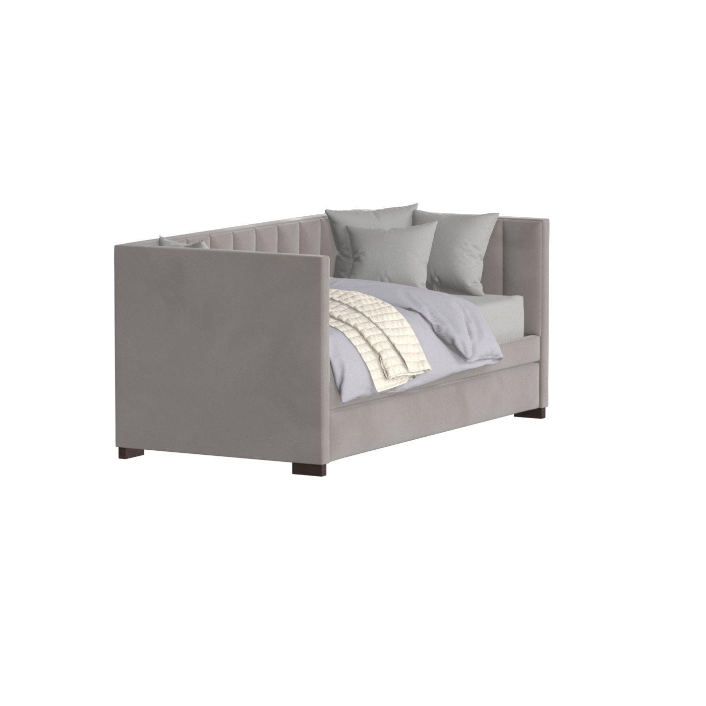 Capella Daybed with Sculpted Style and Built-In Versatility