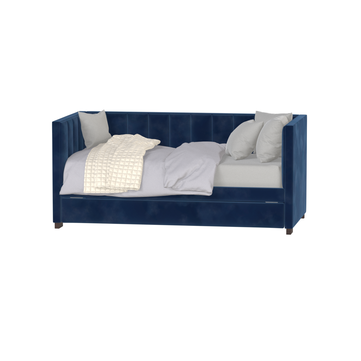 Capella Daybed with Sculpted Style and Built-In Versatility