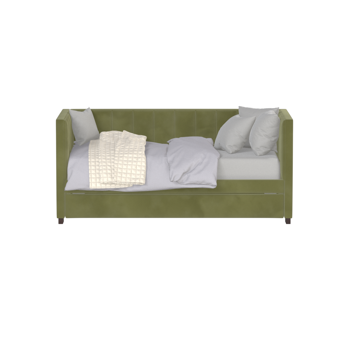 Capella Daybed with Sculpted Style and Built-In Versatility