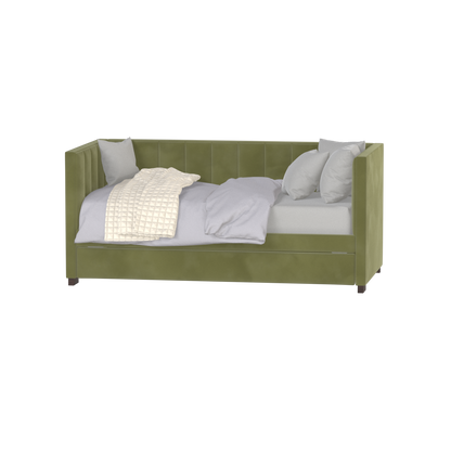 Capella Daybed with Sculpted Style and Built-In Versatility