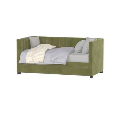 Capella Daybed with Sculpted Style and Built-In Versatility