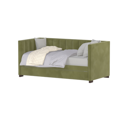 Capella Daybed with Sculpted Style and Built-In Versatility