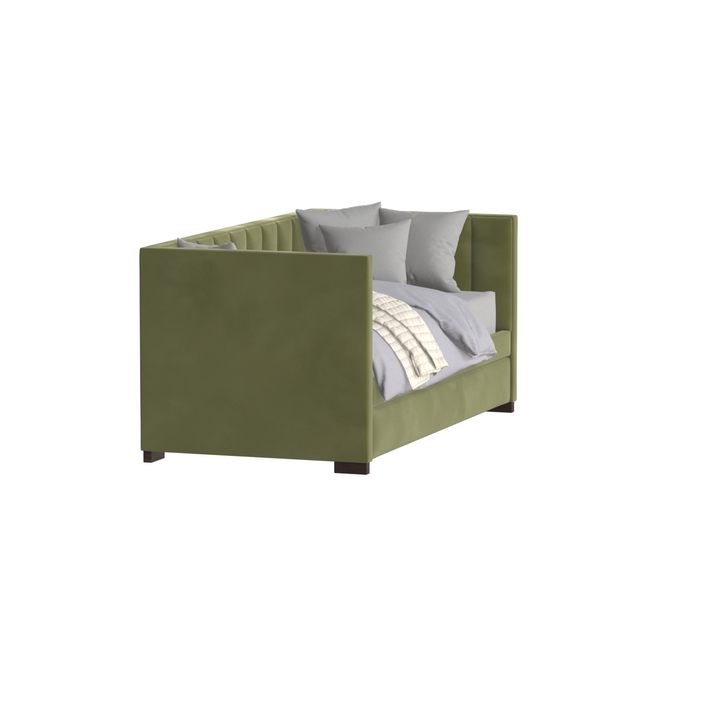 Capella Daybed with Sculpted Style and Built-In Versatility