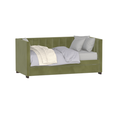 Capella Daybed with Sculpted Style and Built-In Versatility