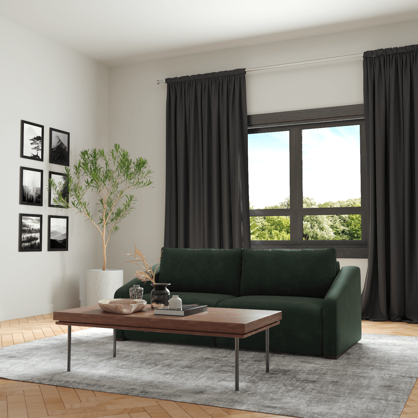 Chelsea Sofa Bed with Modern Form and Convertible Function
