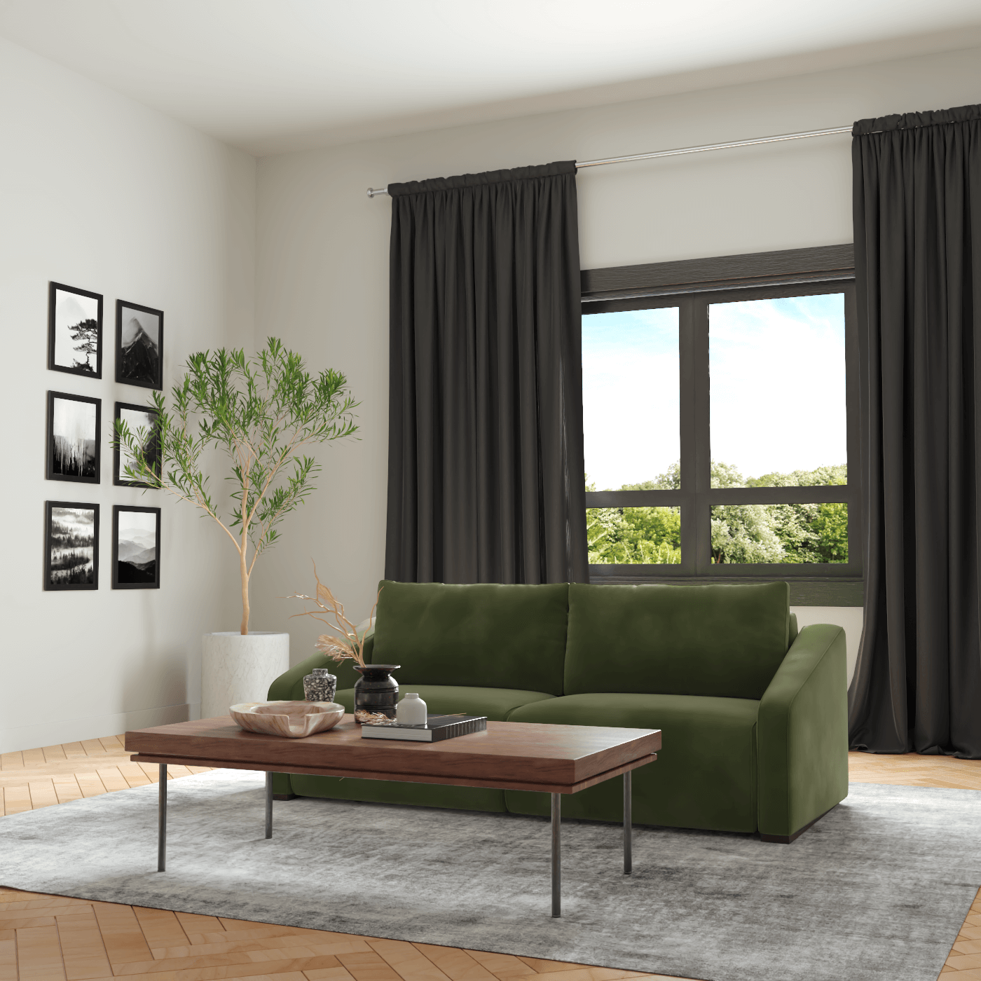Chelsea Sofa Bed with Modern Form and Convertible Function