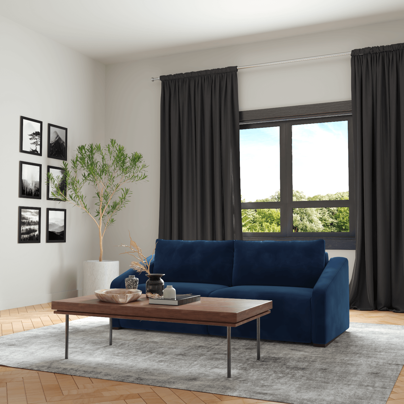 Chelsea Sofa Bed with Modern Form and Convertible Function