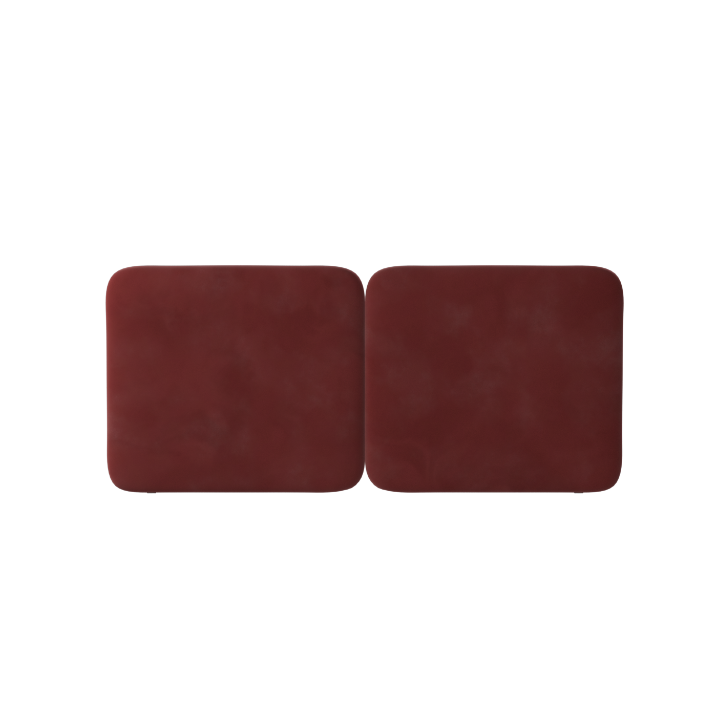 Chloe Upholstered Double Bed in Soft Woven Fabric