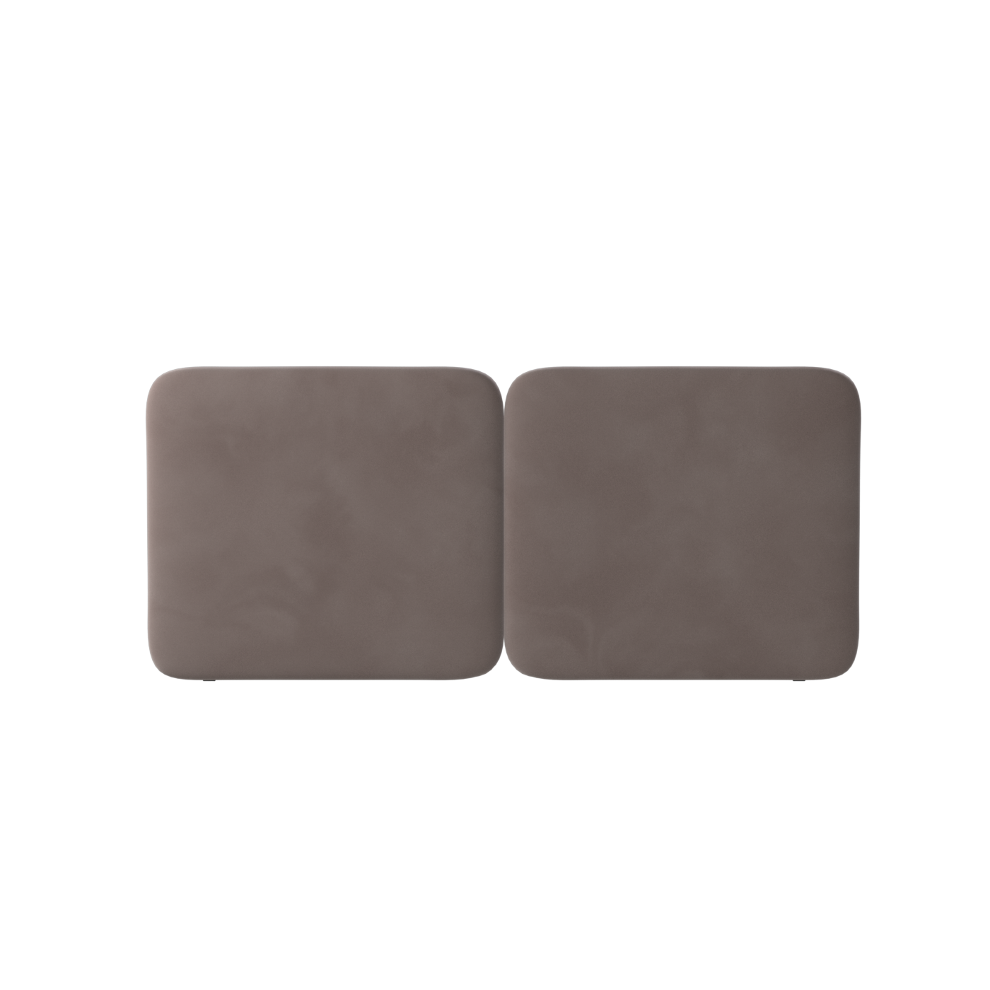 Chloe Upholstered Double Bed in Soft Woven Fabric