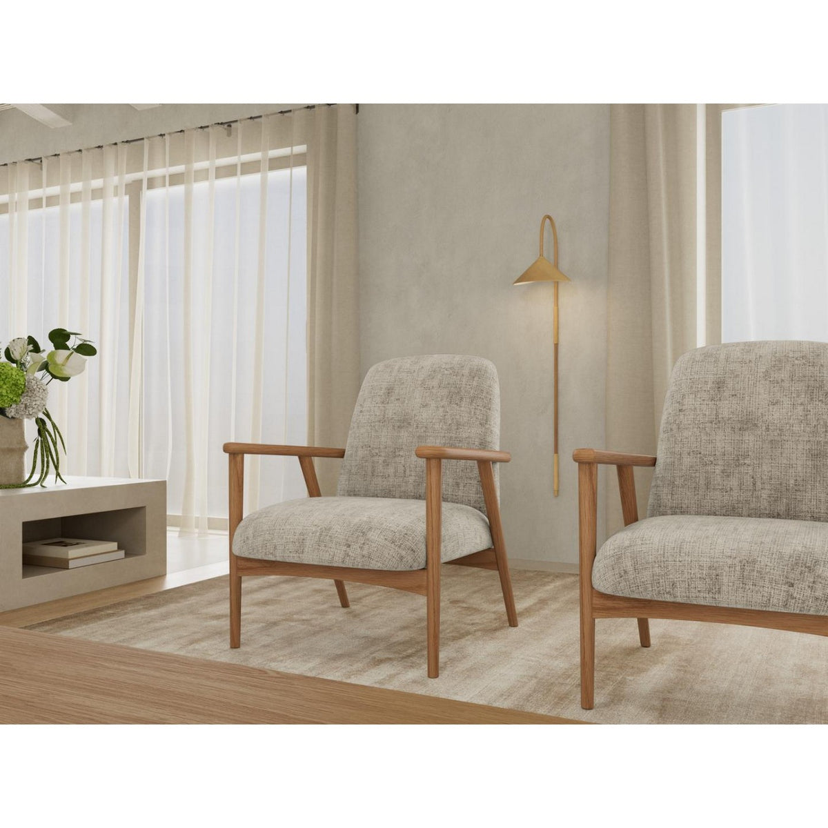 Lounge Chair Auckland - Beige