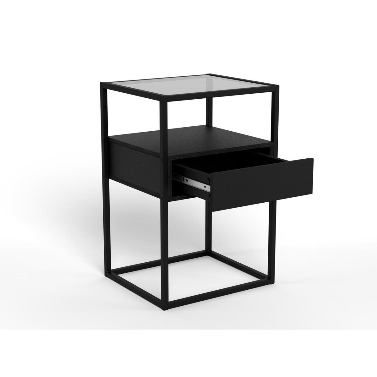 Bedside Table Randolf - Black