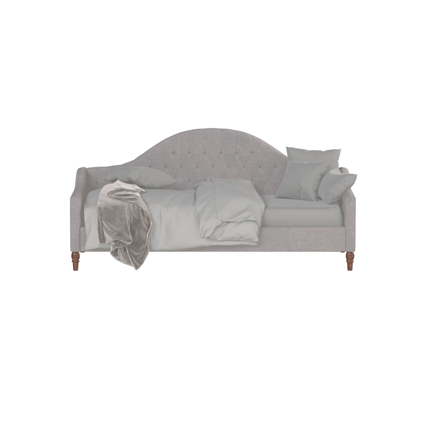 Lit de repos Elise aux courbes élégantes et au confort polyvalent