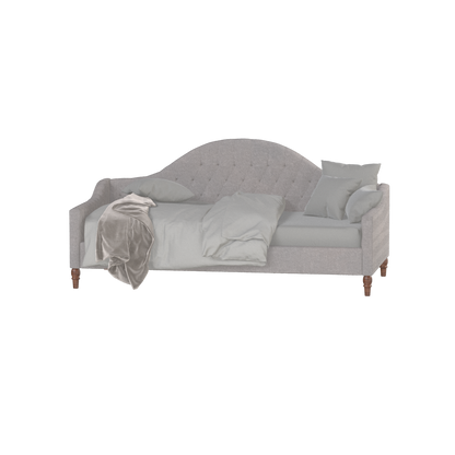 Lit de repos Elise aux courbes élégantes et au confort polyvalent