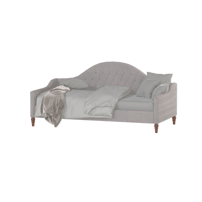 Lit de repos Elise aux courbes élégantes et au confort polyvalent