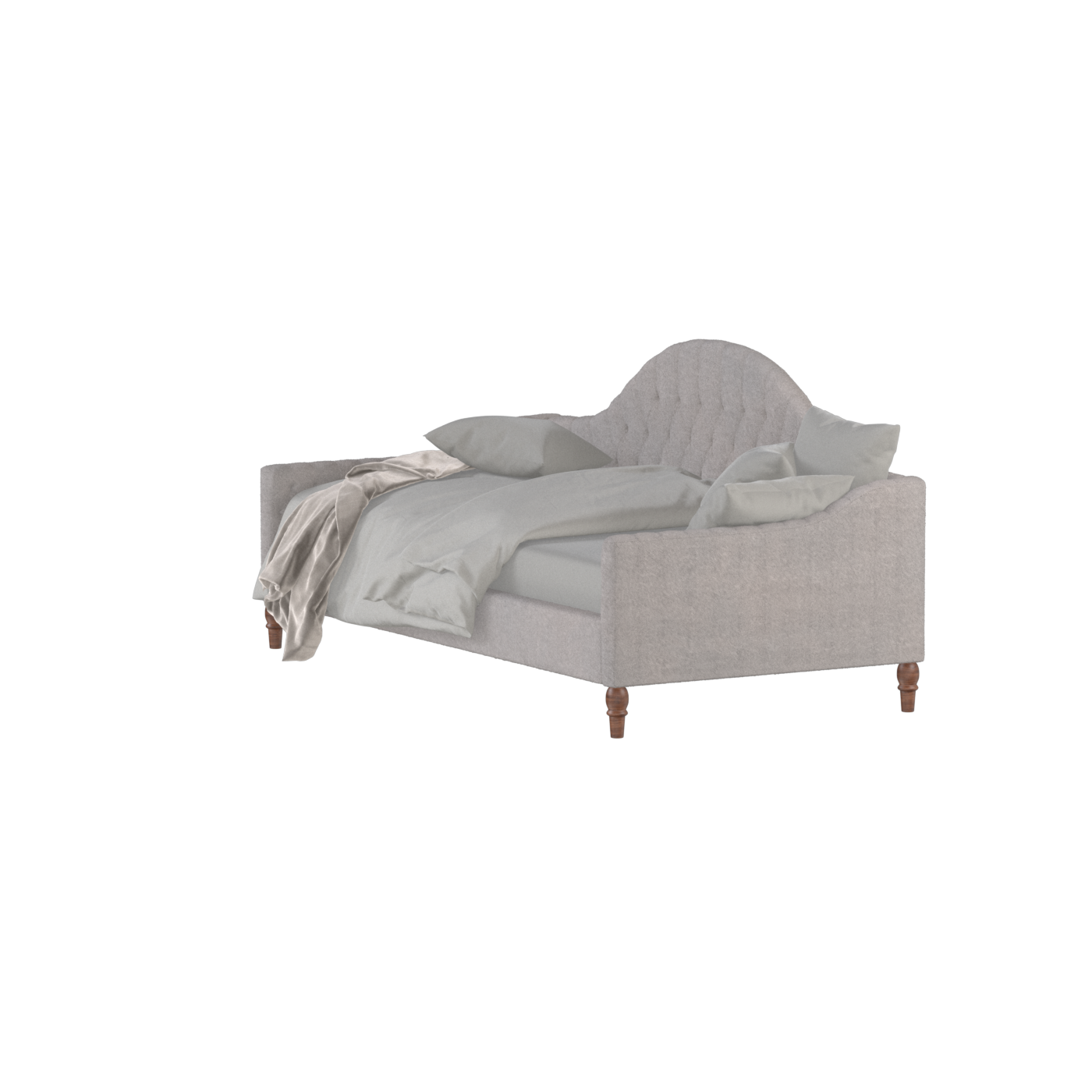 Lit de repos Elise aux courbes élégantes et au confort polyvalent