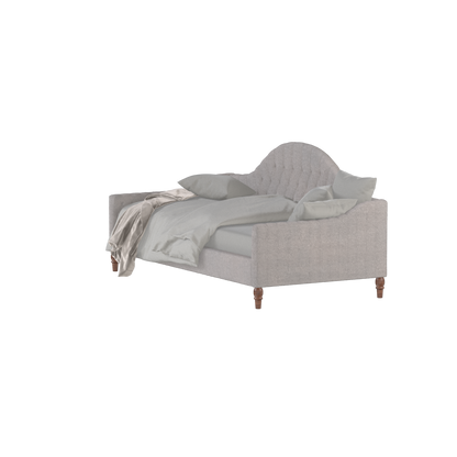 Lit de repos Elise aux courbes élégantes et au confort polyvalent